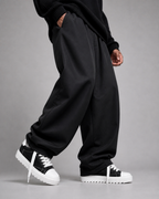 Sneakers Top in Nabuk Bianco e Nero