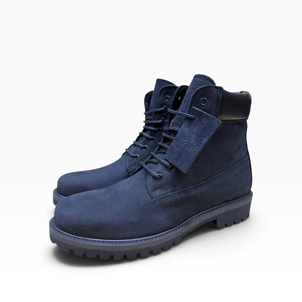 Stivale Nabuk Premium in Blu