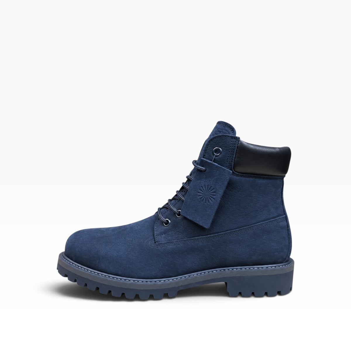 Stivale Nabuk Premium in Blu Immagine principale del prodotto