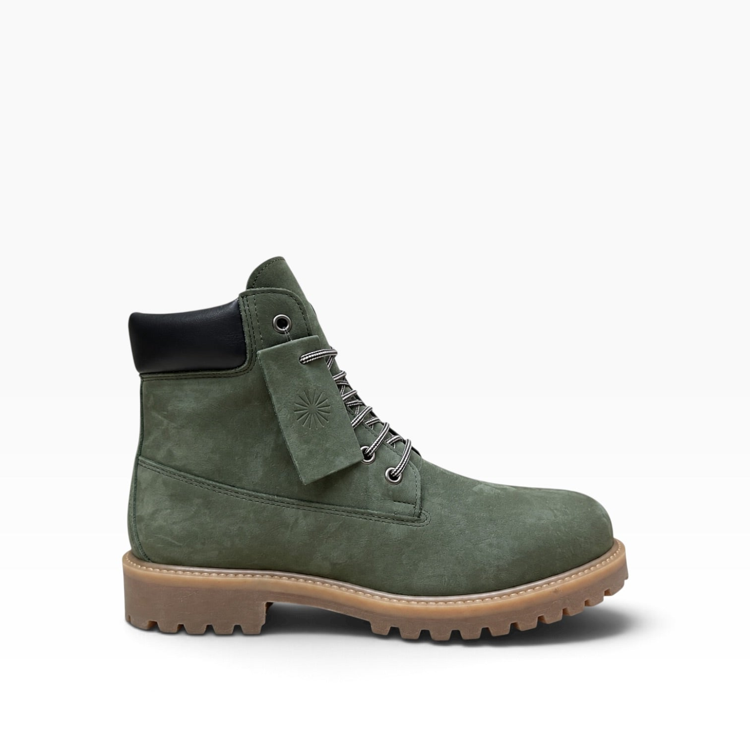 Stivale Nabuk Premium in Verde Immagine secondaria del prodotto