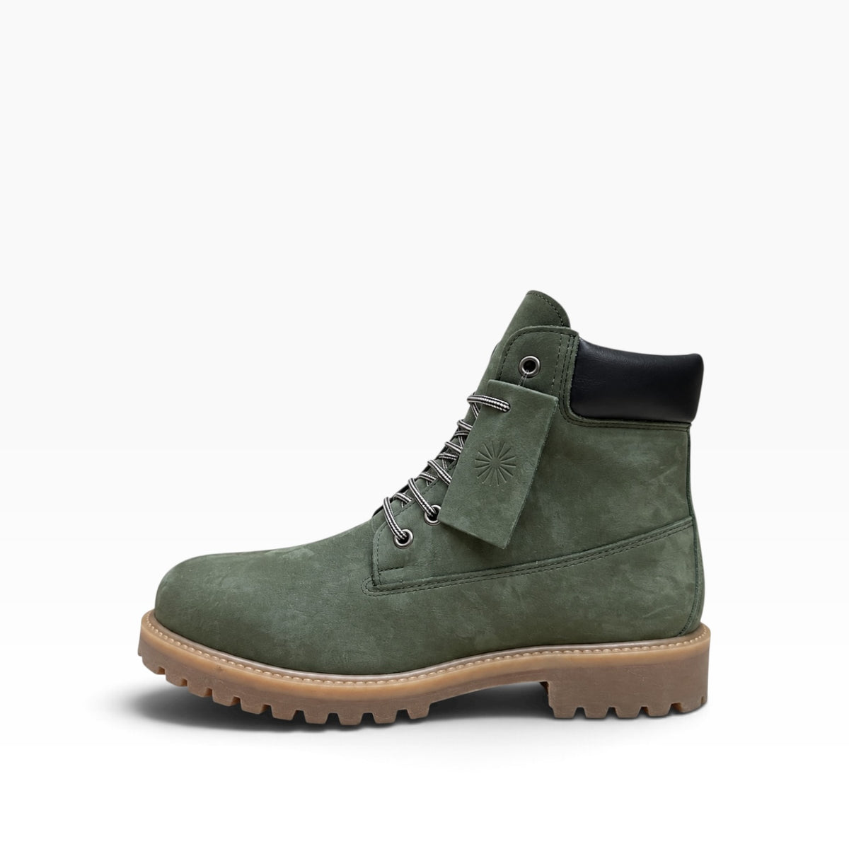 Stivale Nabuk Premium in Verde Immagine principale del prodotto