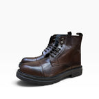Stivaletto Pelle Artigianale Marrone