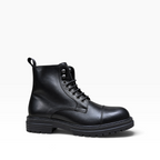 Stivaletto Pelle Artigianale Nero